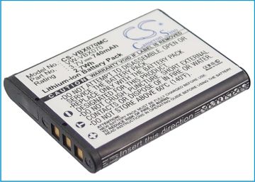 Battery for Panasonic HX-WA20/WA10 Series (VW-VBX070) - 1