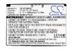 Alcatel OT-981A/980/901/900/890/828 Battery (CAB3170000C1) - 5
