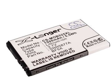 Motorola XT760 XT535 XT532 ME525 ME863 Battery BF5X SNN5877A - 1