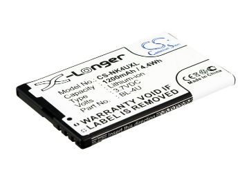 Nokia RM-840 N515 E75 E66 C5 Asha 311 8800 Battery BL-4U - 1