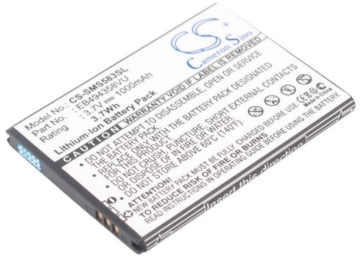 Samsung GT-S6818V/S6818/S6812i/S5838/S5831I Battery EB494358VU - 1