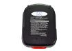 Battery for Firestorm PS142K GPC1800P FSX18HD FS18ID (p/n A18 FS120B) - 5