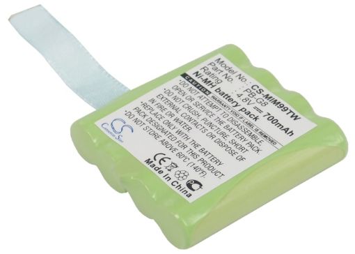 Battery for Midland SM400 PMR446 M99 M48 M24 G8 BT G6 456R - 1