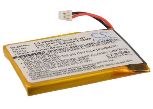 HP Bluetooth Headphones Battery (p/n 365830-001 FA303A#AC3) - 1