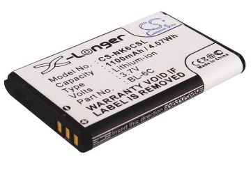 Nokia Battery BL-6C for N-Gage, E70, 6275i, 6255i, 6235i, 6155i - 1