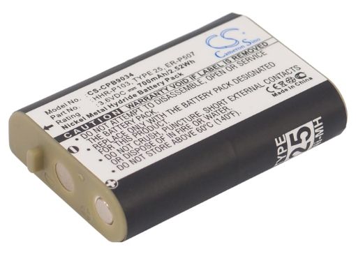 Panasonic WN4HHGMB0000 Battery HHR-P103A TGA271 TG3252 TG272 - 1