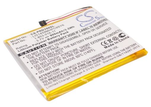 Battery for Sony PRS-650/350 (p/n 1-853-016-11 LIS1459MHPC9SY6) - 1