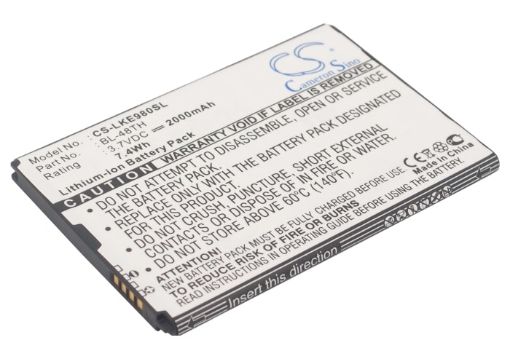 LG Optimus G Pro Battery BL-48TH EAC62058511 E980 E988 E986 E977 - 1