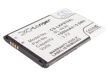 LG VS700 VM701 Univa Battery BL-44JN for Optimus & Sunrise - 1