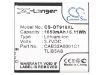 Alcatel Y853 OT-918 Mix EE40VB EE40 Battery CAB32A0000C2 C1 - 5