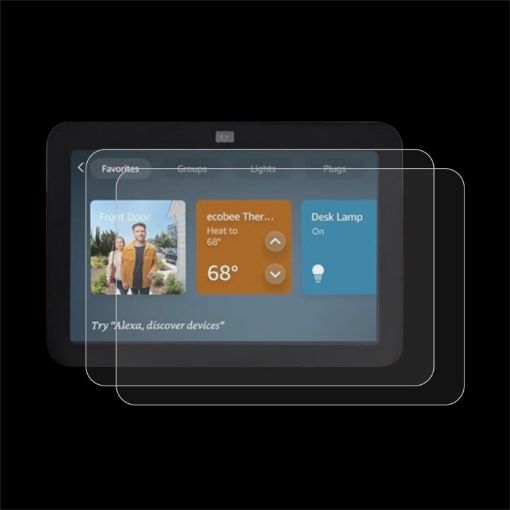 2pcs 9H Tempered Glass Film for Amazon Echo Show 8 2023 - 1