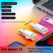 8 Pin Female to USB-C Adapter Gen2 for iPhone 15 Series - 3