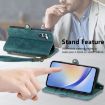 Samsung Galaxy A41 Geometric Zipper Wallet Leather Phone Case - 6