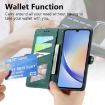 Samsung Galaxy A51 5G Geometric Zipper Wallet Leather Phone Case - 5