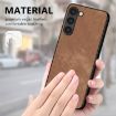Samsung Galaxy S9 Vintage Leather PC Back Cover Phone Case Brown - 4