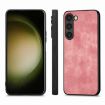 Samsung Galaxy S8 Vintage Leather PC Back Cover Phone Case - Pink - 2