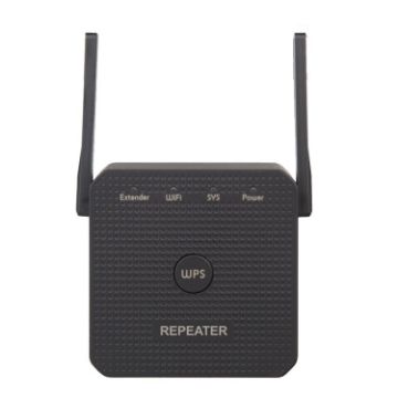 2.4G 300M Wifi Repeater Extender Amplifier with 1 LAN Port - US Plug - 1