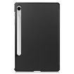 Samsung Galaxy Tab S9 FE Black Leather Tablet Case - 3