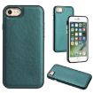 Green Leather Texture Full Coverage Phone Case for iPhone SE 2022/6/7/8/SE 2020 - 1
