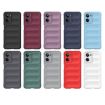 Realme 10 Pro 5G Wine Red Phone Case - TPU + Flannel Shield - 2