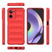 Realme 10 Pro 5G Wine Red Phone Case - TPU + Flannel Shield - 3