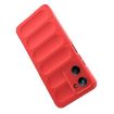 Realme 10 Pro 5G Wine Red Phone Case - TPU + Flannel Shield - 4