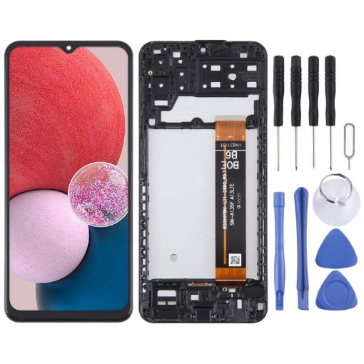 Samsung Galaxy A13 SM-A137F LCD Screen Digitizer Assembly with Frame - 1