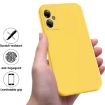 Yellow Silicone Shockproof Phone Case for Motorola Moto G54 5G - 2
