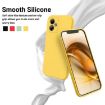 Yellow Silicone Shockproof Phone Case for Motorola Moto G14 - 3