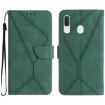 Samsung Galaxy A40 Green Leather Phone Case - 1