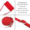 Samsung Galaxy A42 5G Red Leather Phone Case with Lanyard - 5