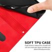 Samsung Galaxy Xcover 6 Pro Leather Phone Case - Red - 6