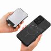 Samsung Galaxy A70/A70s Retro Magnetic Card Bag Leather Phone Case - 4