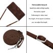 Samsung Galaxy M31 Leather Phone Case with Lanyard - Brown - 5
