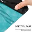 Samsung Galaxy M31 Green Leather Phone Case with Long Lanyard - 6