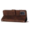 Samsung Galaxy M51 Leather Phone Case with Lanyard - Brown - 4