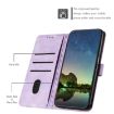 Samsung Galaxy A41 Dream Triangle Leather Phone Case - Purple - 3