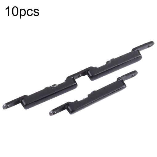 10pcs Power + Volume Buttons for Samsung Galaxy A10s SM-A107 (Black) - 1