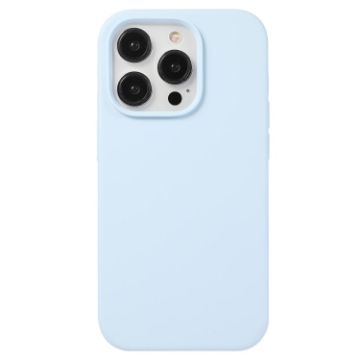 iPhone 12 / 12 Pro Liquid Silicone Phone Case - Sky Blue - 1