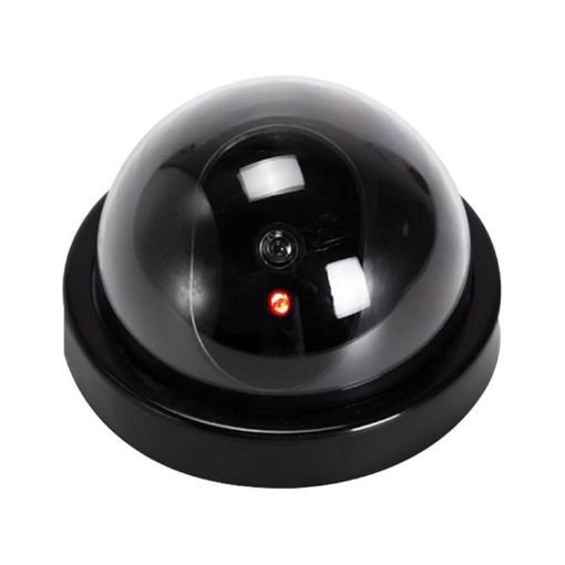 Realistic Fake Dummy Security Camera - Motion Detection - Black - 1