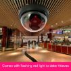 Realistic Fake Dummy Security Camera - Motion Detection - Black - 6