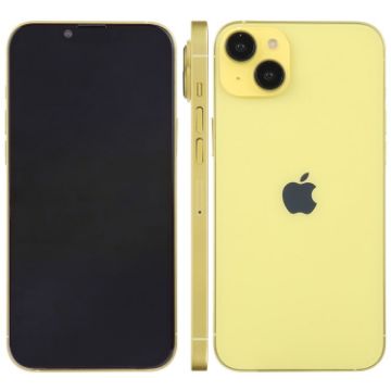 iPhone 14 Black Screen Dummy Display Model (Yellow) - 1