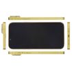 iPhone 14 Black Screen Dummy Display Model (Yellow) - 3