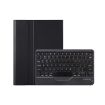 AM20-B Bluetooth Keyboard Leather Case for Lenovo Xiaoxin Pad 2022 10.6 inch/Tab M10 Plus 10.6 - Black - 3