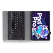 AM20-B Bluetooth Keyboard Leather Case for Lenovo Xiaoxin Pad 2022 10.6 inch/Tab M10 Plus 10.6 - Black - 4