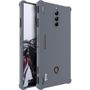 ZTE nubia Red Magic 8 Pro 5G Shockproof TPU Phone Case - Matte Grey - 1