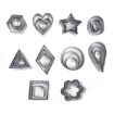 Stainless Steel Biscuit Mold Set - 30 PCS - 3