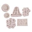3D Animal Shape Silicone Fondant Cake Biscuit Molds - Lion (2 PCS) - 4