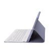 Samsung Galaxy Tab A9 X110/X115 A221B Purple TPU Bluetooth Keyboard Leather Case - 4