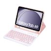 Samsung Galaxy Tab A9 X110/X115 A221B Pink TPU Bluetooth Keyboard Leather Case - 3